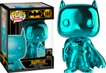 Funko POP! DC Super Heroes - Teal Chrome Batman Vinyl Figure #144 2019 Summer Convention Exclusive (READ DESCRIPTION)