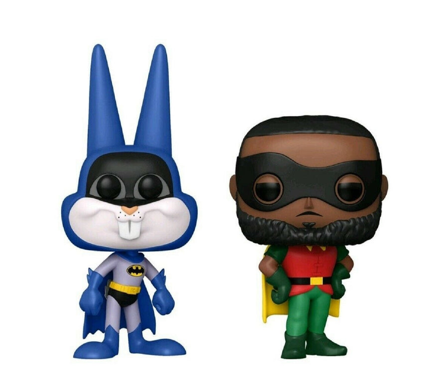 Funko Pop! Space Jam A New Legacy - Bugs Bunny as Batman & LeBron James as Robin Vinyl Figure