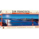 San Francisco, California 1000 Piece Panoramic Jigsaw Puzzle