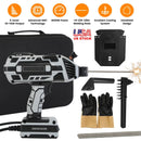 110V 120Amp Welding Machine 4600W Portable ARC Welder Gun Hand Held Welding Machine Electric Stick Welder with 20-120Amp Output IGBT Inverter for 1/16