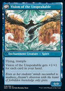 Behold the Unspeakable // Vision of the Unspeakable (NEO-048) - Kamigawa: Neon Dynasty: (fandfc, enchantment) Foil