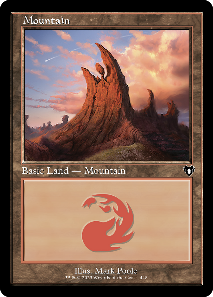 Mountain (CMM-448) - Commander Masters Foil