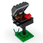 BBQ Grill (Summer Fun!) - Custom Building Set Custom LEGO Kit B3 Customs 