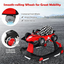 4-in-1 Foldable Activity Push Walker with Adjustable Height