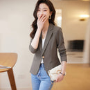 Temperament Office Wear Sense Fashion Slim-fitting Suit Top