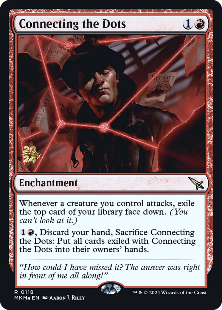 Connecting the Dots (PRE-118) - Murders at Karlov Manor Promos Foil