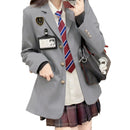 Preppy-style Tailored Blazer For Women