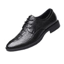 Heightened Breathable Leather Formal Shoes