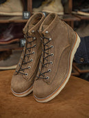 Suede Mens High-top Work Boots