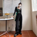 Chenille Corduroy Wide Leg Pants For Women