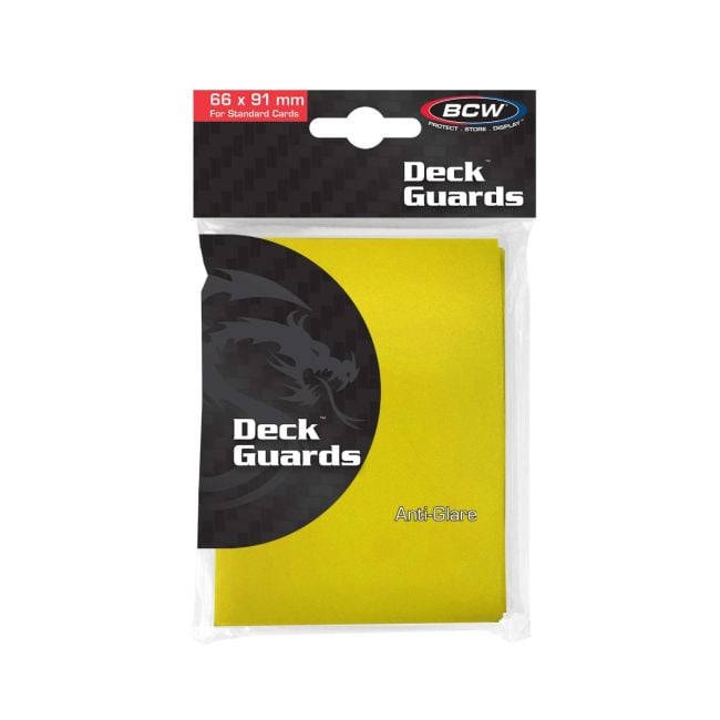 BCW Deck Guards Double Matte Anti-Glare Card Sleeves - 50 Count