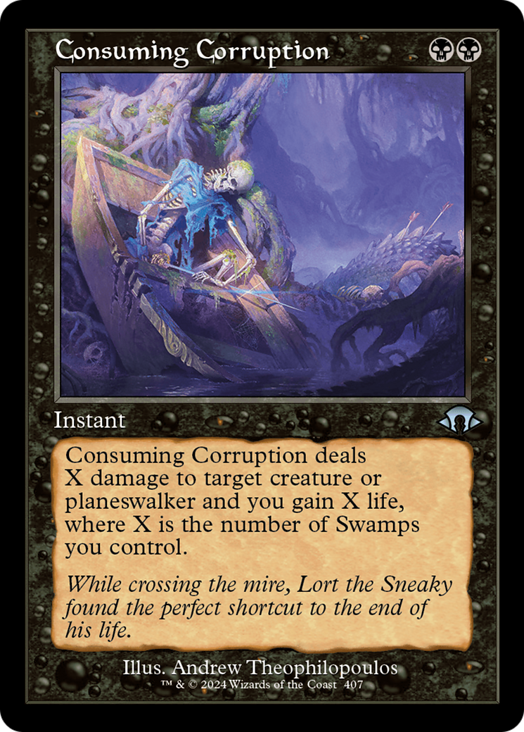Consuming Corruption (Retro Frame) (MH3-407) - Modern Horizons 3