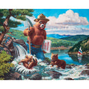 Smokey Bear 100 Piece Jigsaw Puzzles 4-Pack