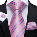 Men's Tie Suit Pocket Square Combo