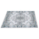 6x9FT VintageÊArea Rug Modern Non Slip Carpet Boho Low Pile Soft Rug Waterproof Machine Washable Rug for Living Room BedroomÊKitchen Dining Room Under