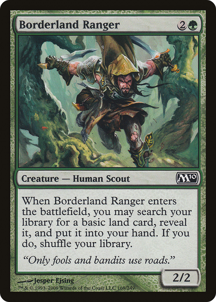 Borderland Ranger (M10-169) - Magic 2010 Foil