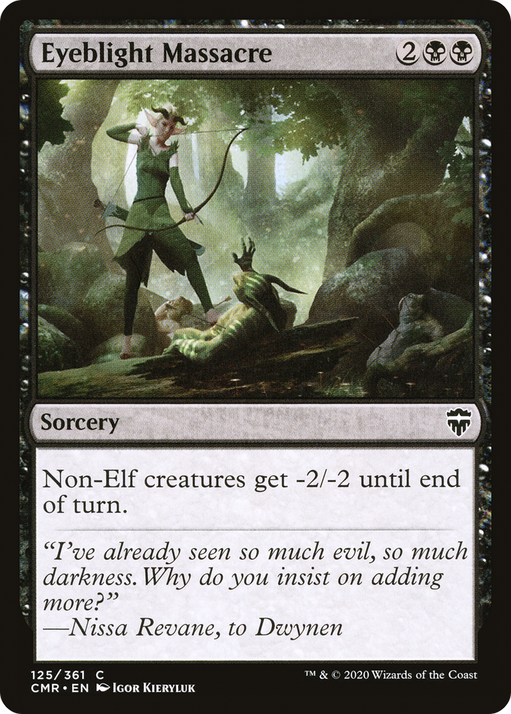 Eyeblight Massacre (CMR-125) - Commander Legends Foil