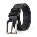 Cowhide Pin Buckle Men's Single-layer Leather Belt