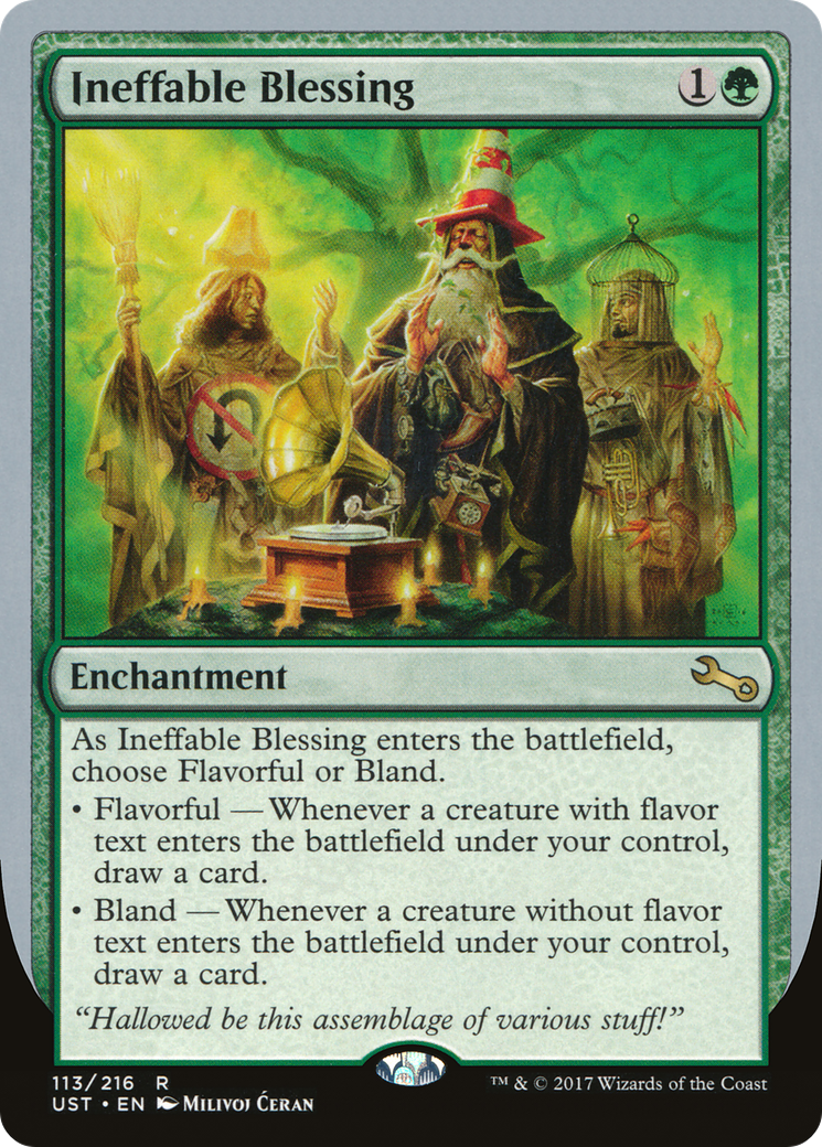 Ineffable Blessing (UST-113A) - Unstable Foil