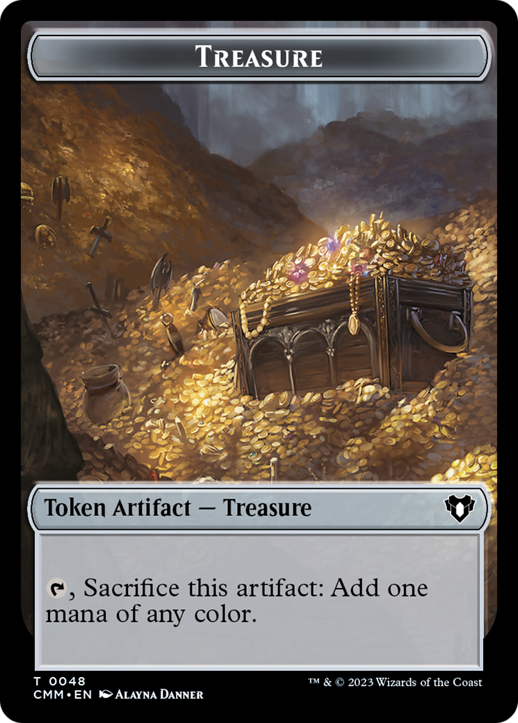Treasure Token [Commander Masters Tokens]