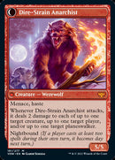 Volatile Arsonist // Dire-Strain Anarchist (VOW-181) - Innistrad: Crimson Vow: (Double Faced Transform)