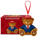 MAGA Bear Christmas Ornament