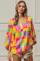 BiBi Multi Block Bubble Pop Ballon Top
