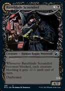 Baneblade Scoundrel // Baneclaw Marauder (MID-289) - Innistrad: Midnight Hunt: (Showcase, Double Faced Transform)