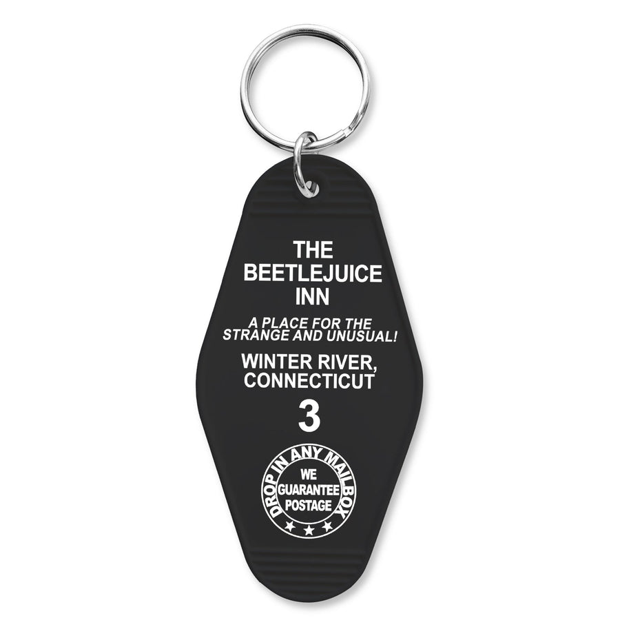 Beetlejuice Inspired Room Keychain