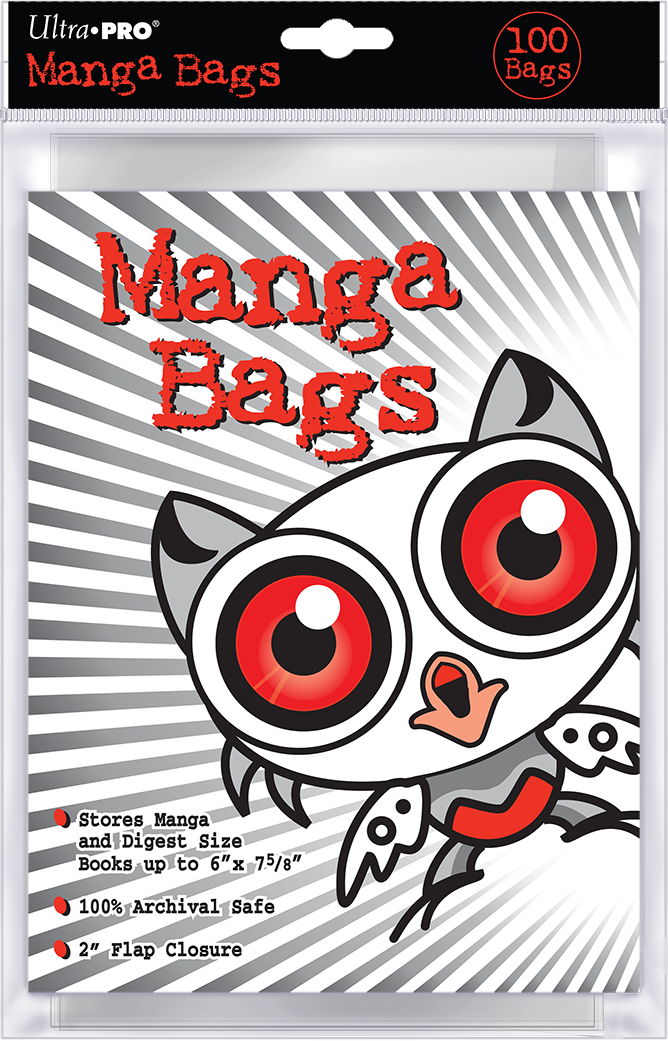 Ultra PRO: Manga Bags - 100-Pack (6