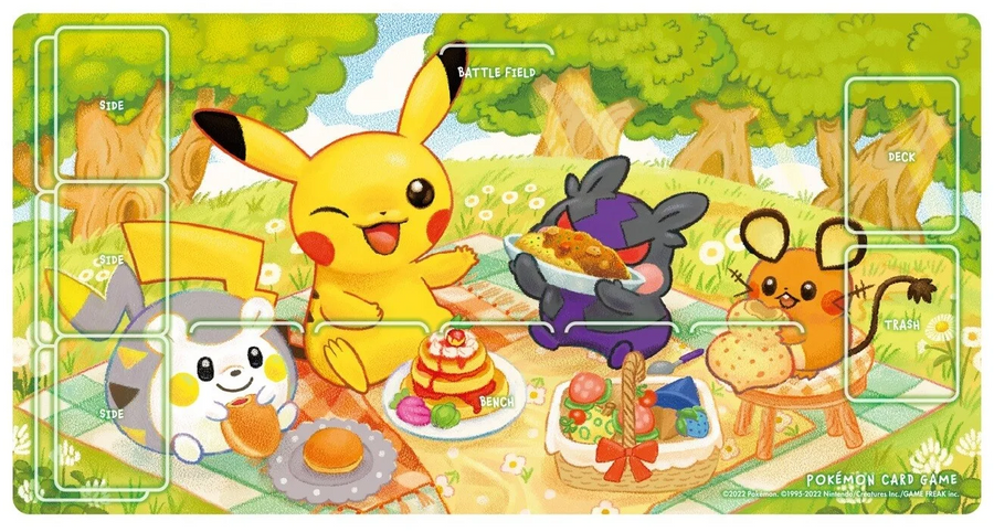 Playmat - Pikachu and Morpeko