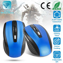 2.4G Wireless Gaming Mouse Optical Mice w/ Receiver 3 Adjustable DPI 6 Buttons For PC Laptop Computer Macbook