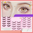 Manga Lashes Set: 5 Pairs