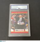 2012 Panini NBA Hoops #81 Tom Thibodeau signed card PSA Autographed Coach