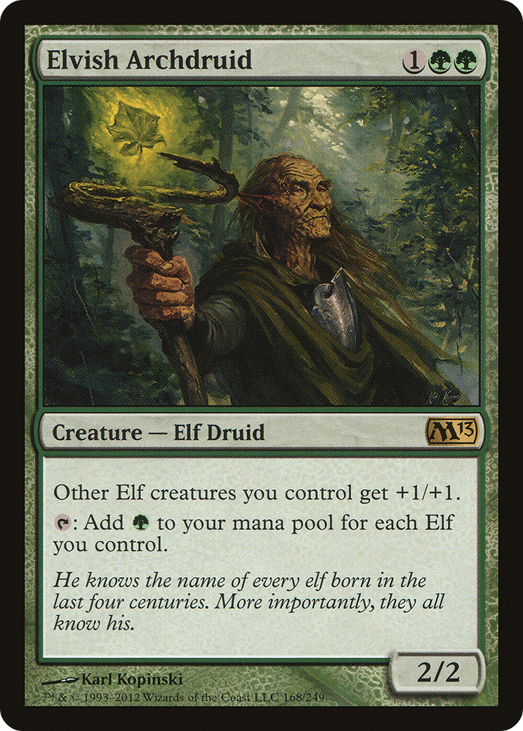 Elvish Archdruid (M13-168) - Magic 2013