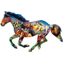 Shapes - Horsing Around 1000 Piece Shaped Jigsaw Puzzle