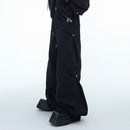 Folded Design Silhouette Thickened Casual Pants