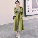 British-style Trendy Khaki Trench Coat