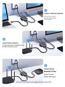 2-port 3-port One Divided Into Two Hub