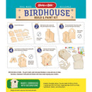 Birdhouse Buildable Wood Craft & Paint Kit