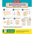 Birdhouse Buildable Wood Craft & Paint Kit