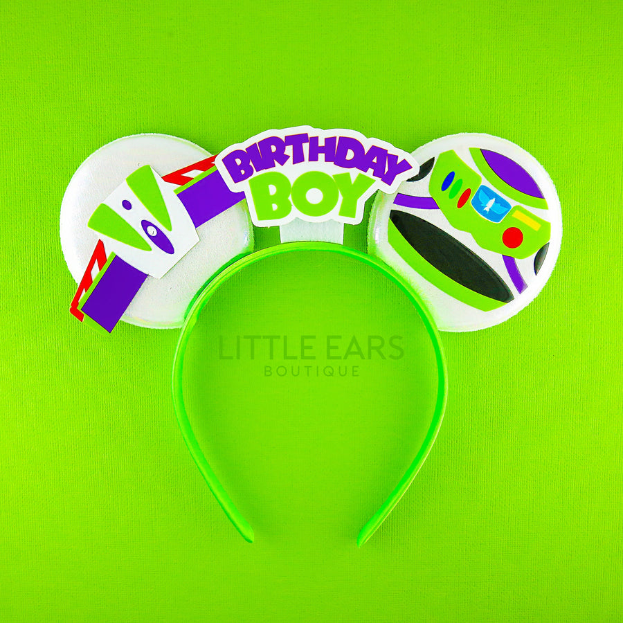 Birthday Space Ranger Ears for Men