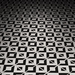 Black & White Kitchen / Diner Flooring - B3 Customs® Printed 2x2 Tile B3 Customs 