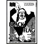 Black Flag Show Poster Print