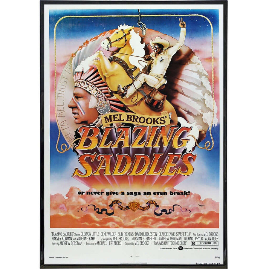 Blazing Saddles Poster Print Print The Original Underground 