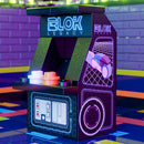 Custom BLOK Legacy Arcade Machine made using LEGO parts
