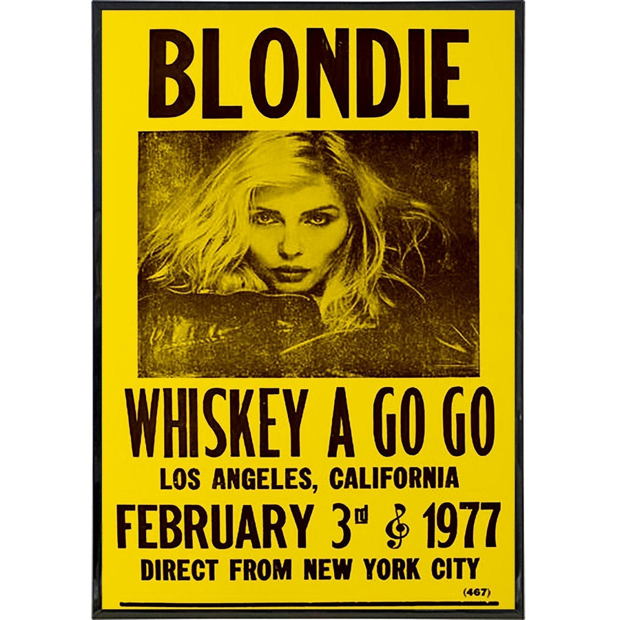 Blondie 1977 Show Poster Print Print The Original Underground 