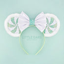 Blue Candycane Mickey Ears