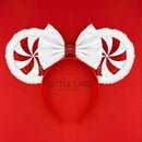 Blue Candycane Mickey Ears
