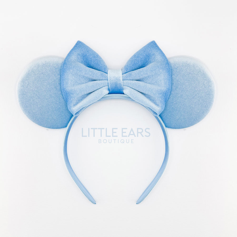 Blue Velvet Mickey Ears